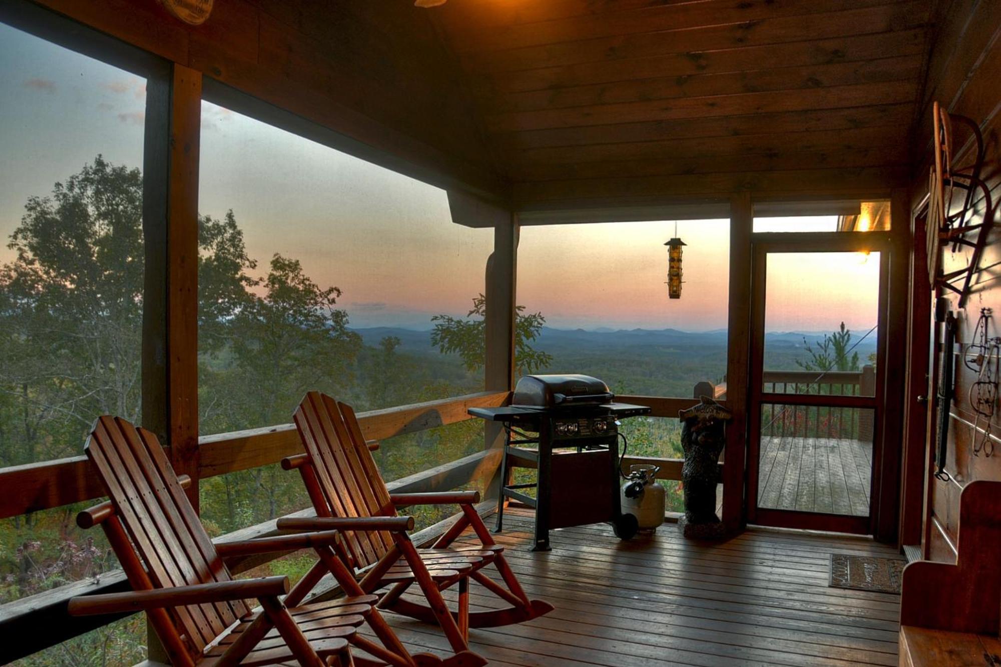 The View Sweeping Mountain Views Gas Fireplace Game Room Hot Tub Блу Ридж Екстериор снимка